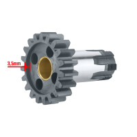 Bicykel s nábojom Jawa 350 typ 638, 639, 640 - ČR - 2. typ