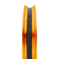 Bicykel kompletný Simson S51 - zlatý elox ráfika 1,6 x16 (lúč chróm) - MZA