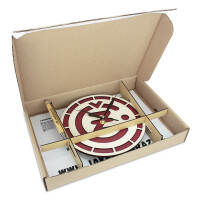 Drevené hodiny - logo ČZ 20cm