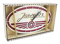 Drevená darčeková krabica pre hodiny Jawa