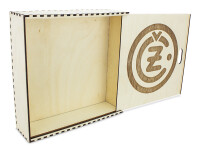 Drevená darčeková krabica pre hodiny ČZ