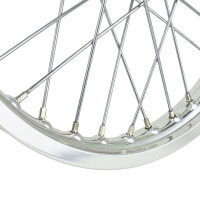 Bicykel kompletný Simson Al. ráfik 1,6 x16 (lúč chróm) pre kotúčovú brzdu - DPR