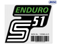 Samolepka schránky S51 Enduro MZA