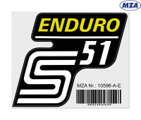 Samolepka schránky S51 Enduro MZA