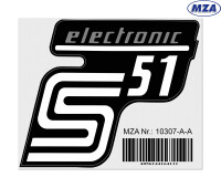 Samolepka schránky S51 electronic MZA