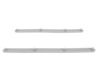 Gumy podlážky Pionier - sada (dlhá krátka) - šedá