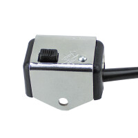 Tlačidlo skratovača Babetta - chróm - kompletný