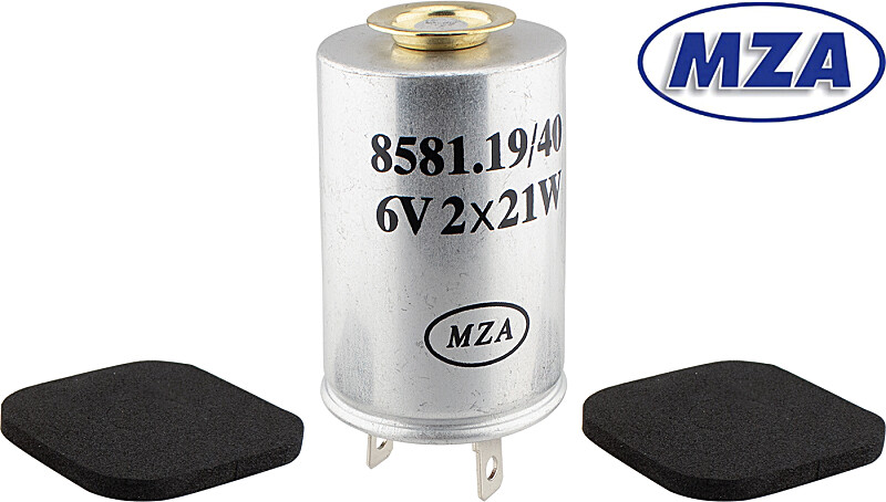 Prerušovač smeroviek 6V 2x21W Simson - MZA