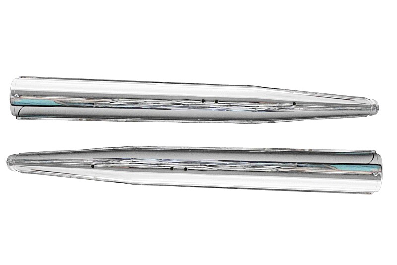 Výfuky Jawa 350 typ 638 krátke (sada) - dovoz