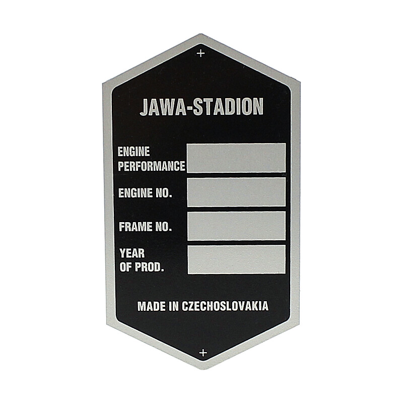 Štítok rámu Štadión S23