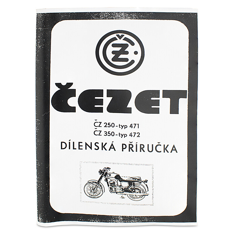 Dielenská príručka ČZ 250/471, 350/472