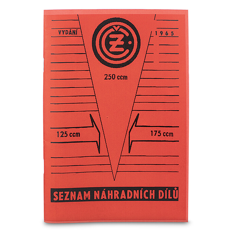 Katalóg ND ČZ 125,175,250 Kyvačka 450, 453, 455