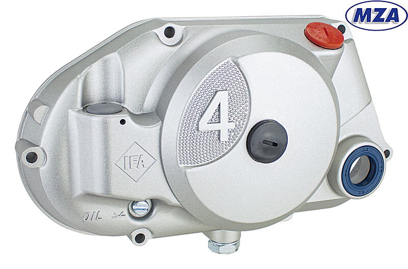 Veko spojky pre Simson s komponentmi - strieborná farba - MZA