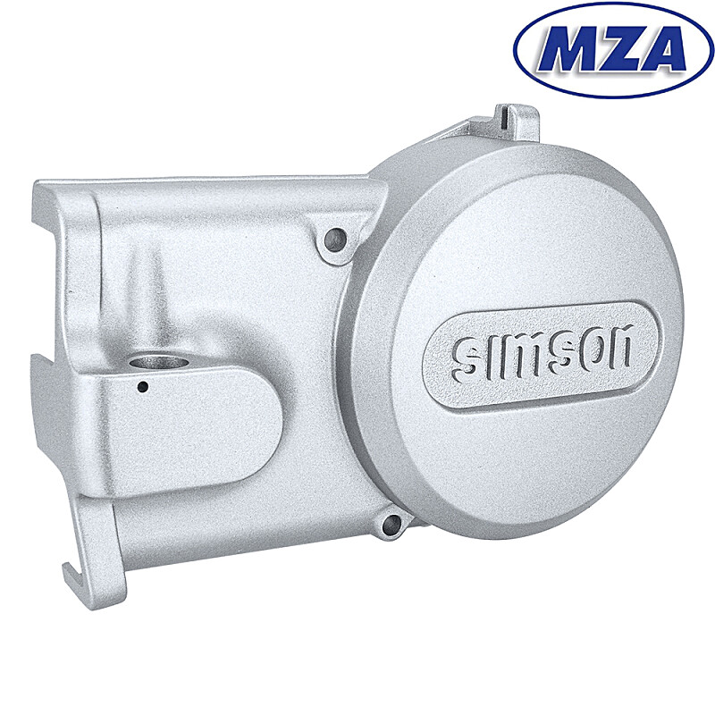 Veko motora Simson AL - pravé, strieborné