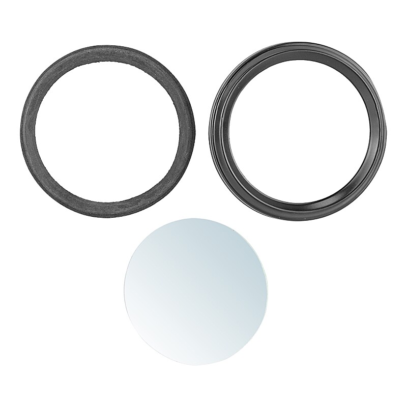 Rámček sklo tachometra, otáčkomeru Simson S51 - čierny