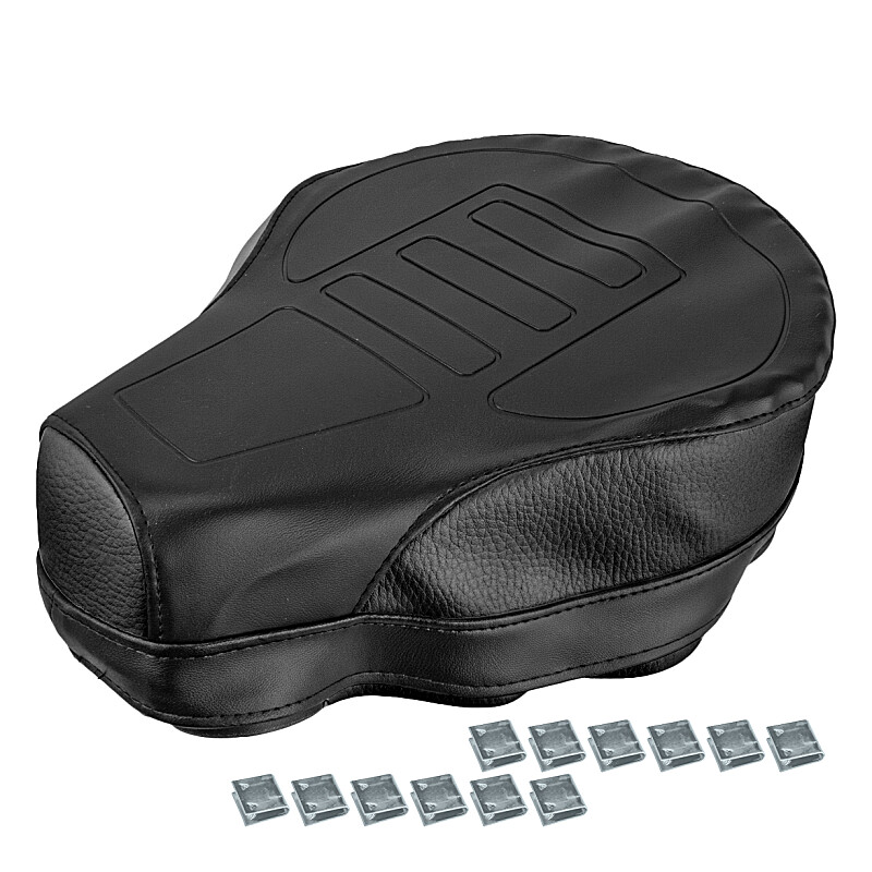 Poťah sedla Babetta 210, 225 - čierny spony - ČR