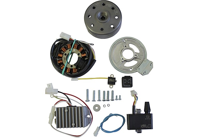 Bezkontaktné zapaľovanie 1valec Jawa/ČZ - 12V
