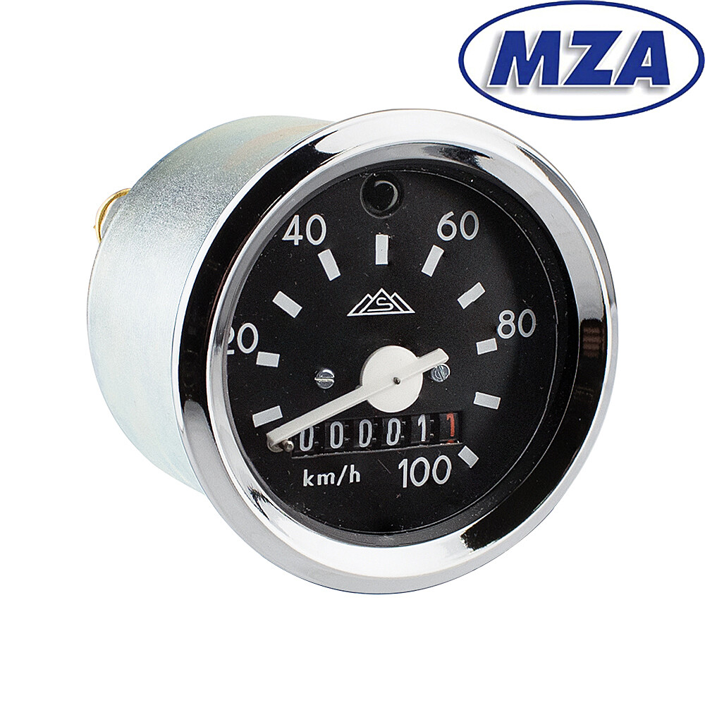 Tachometer Simson S51 - chrómovaný rámček MZA