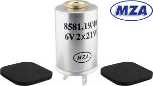 Prerušovač smeroviek 6V 2x21W Simson - MZA