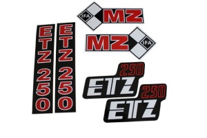Súprava samolepiek MZ ETZ 250