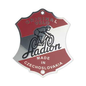Štítok rámu Stadion leptaný
