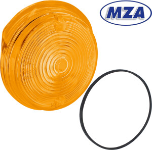 Kryt smerovky predný Simson oranžový - MZA