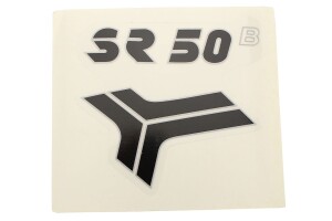 Samolepka SR50 - ČIERNA