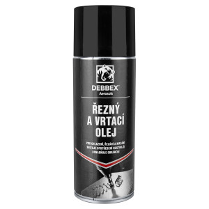 Rezný a vŕtací olej v spreji Debbex - 400ml