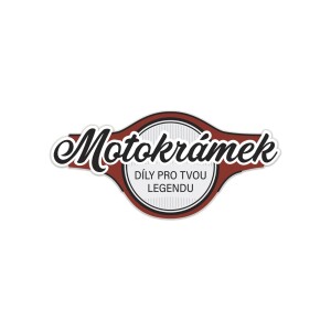 Samolepka Motokrámik - malá