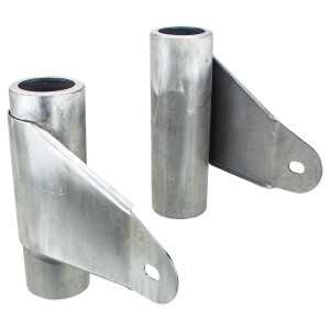 Držiak predného svetla Jawa Californian s rúrkou - sada