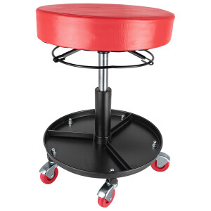 Dielenský sedák otočný s kolieskami, nastaviteľný