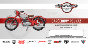 Darčekový poukaz Motokramok