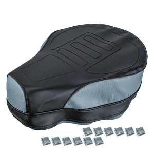 Poťah sedla Babetta 210, 225 - čierno / sivý spony - ČR