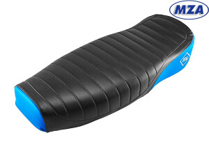 Sedlo úplné Simson S51 Enduro - čierno / modré - MZA