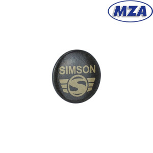 Kovová placka Ø25mm Simson - MZA