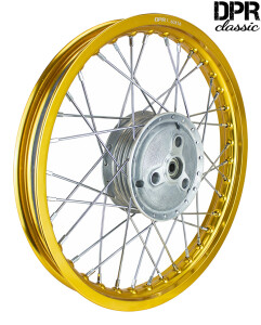 Bicykel kompletný Pionier 05, 20, 21, 23 - ráfik Al. zlatý lúč chróm - DPR