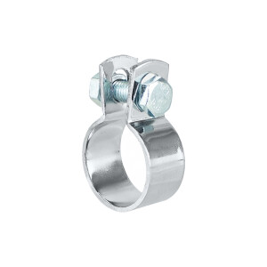 Objímka výfuku predná Pionier - chróm