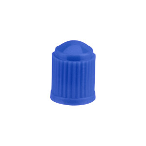 Čiapočka ventilu plast - modrá