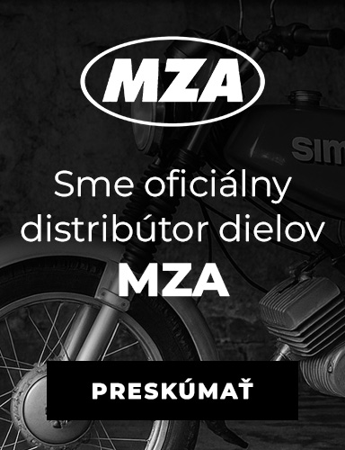 Sme oficiálny distribútor dielov MZA