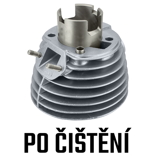 Hliníkový valec po&nbsp;čistení